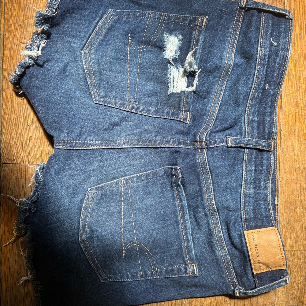 American Eagle Outfitters Blue Denim Shorts